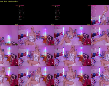 bunnydollstella — 5 minute Chaturbate female cam show recording, 720p, Jul 24, 2023