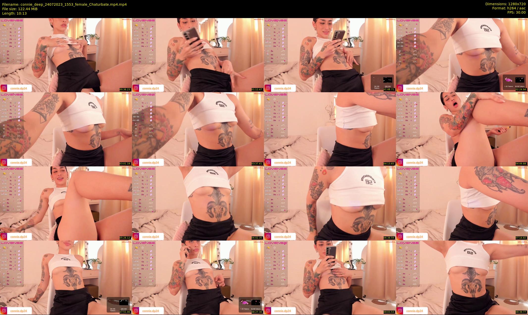 connie_deep — 11 minute Chaturbate female cam show recording, 720p, Jul 24, 2023