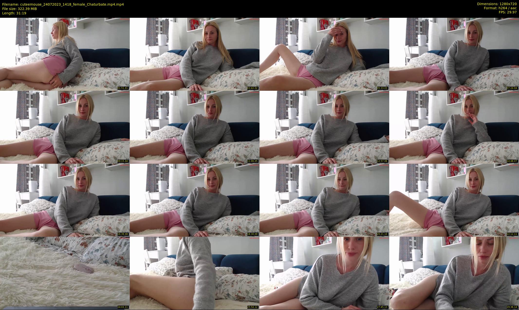 cuteemouse — 32 minute Chaturbate female cam show recording, 720p, Jul 24, 2023