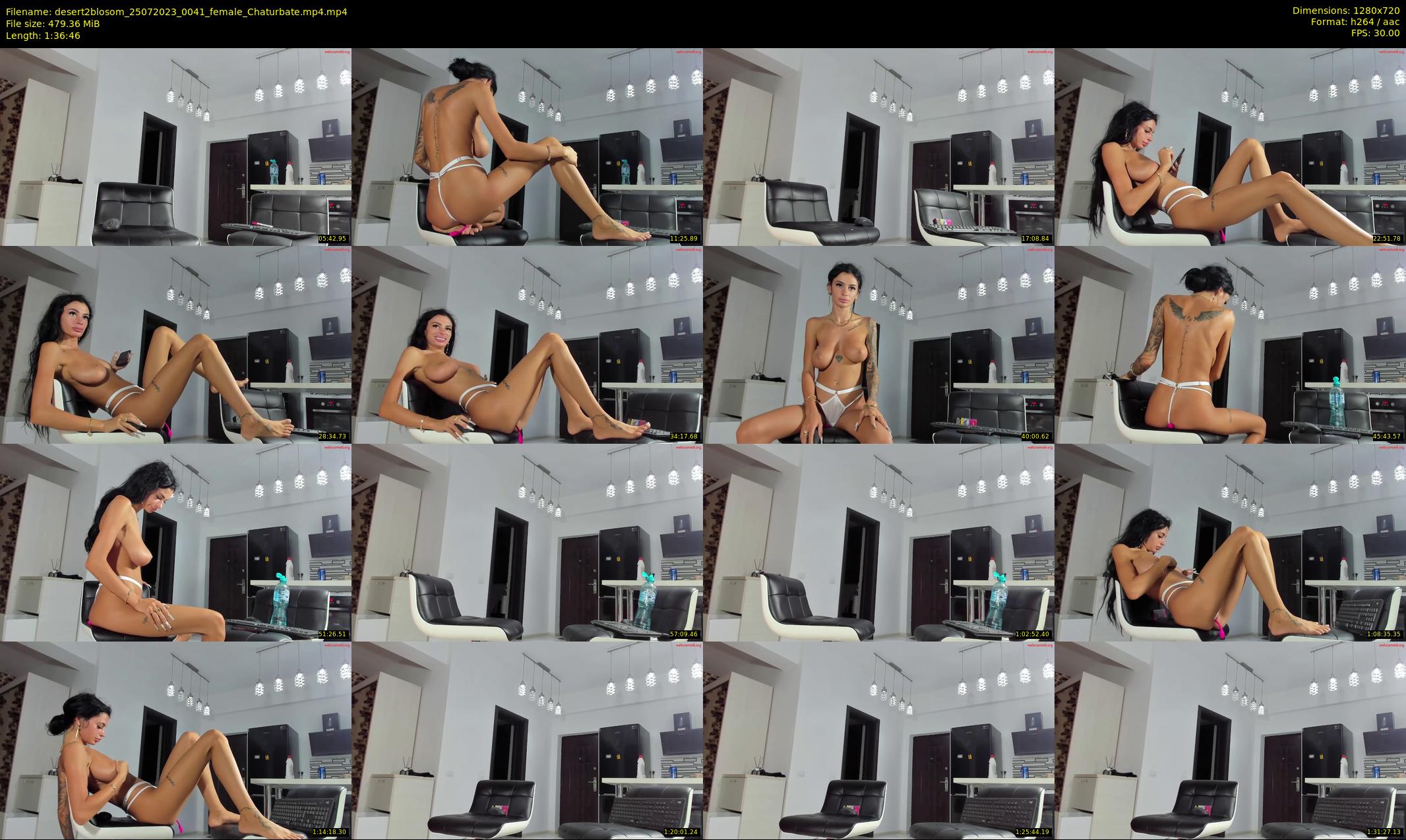 desert2blosom — 97 minute Chaturbate female cam show recording, 720p, Jul 25, 2023