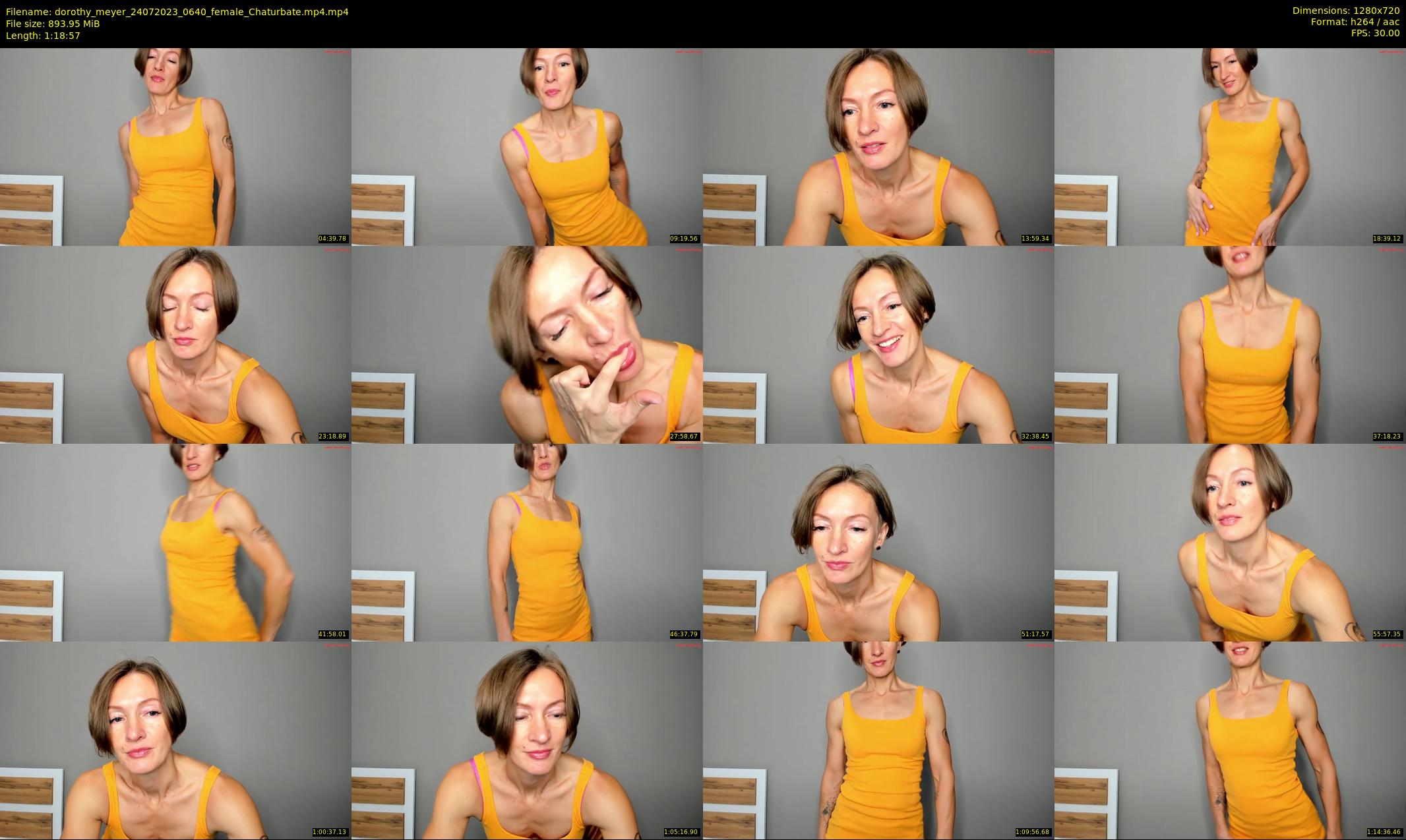 dorothy_meyer — 79 minute Chaturbate female cam show recording, 720p, Jul 24, 2023