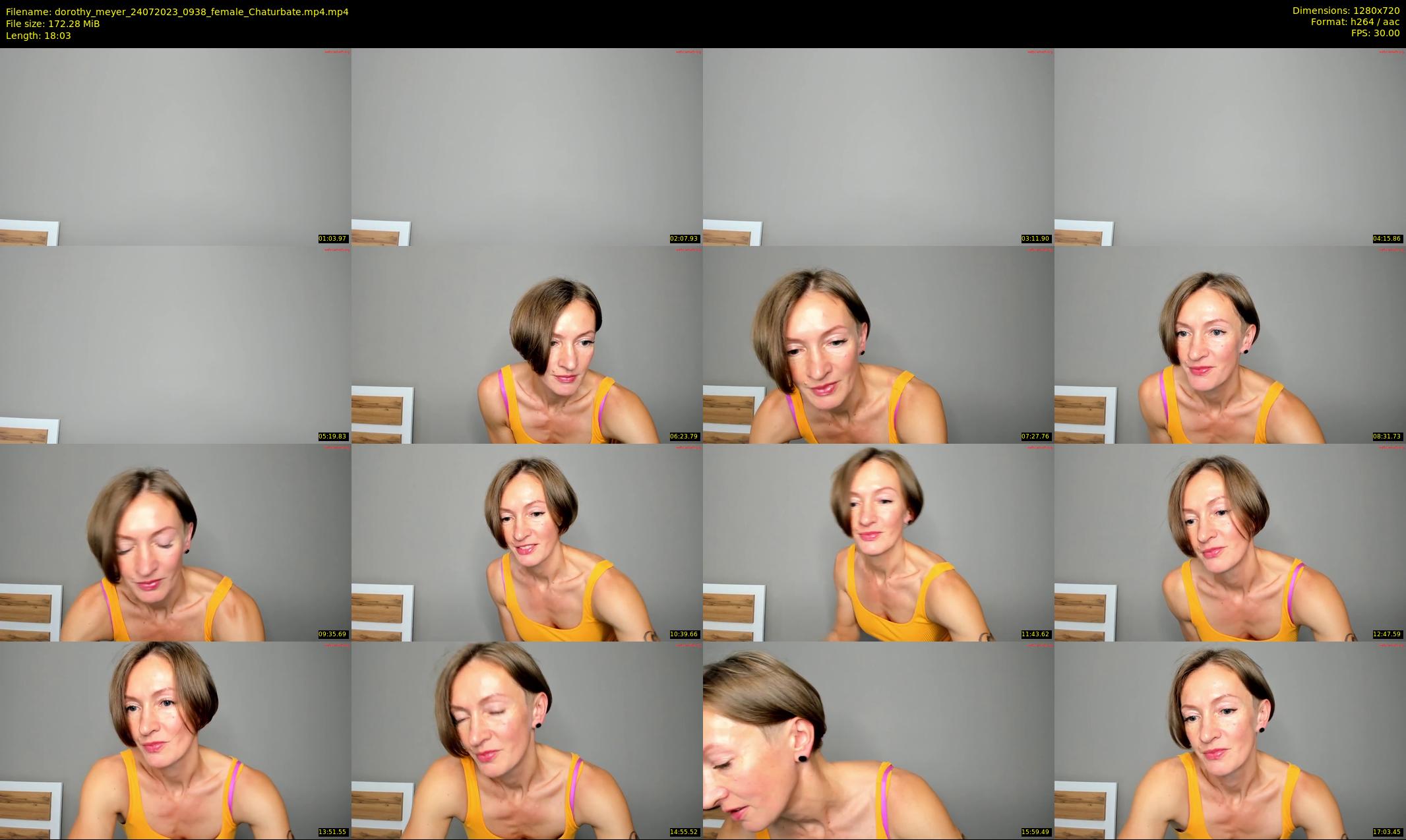 dorothy_meyer — 19 minute Chaturbate female cam show recording, 720p, Jul 24, 2023
