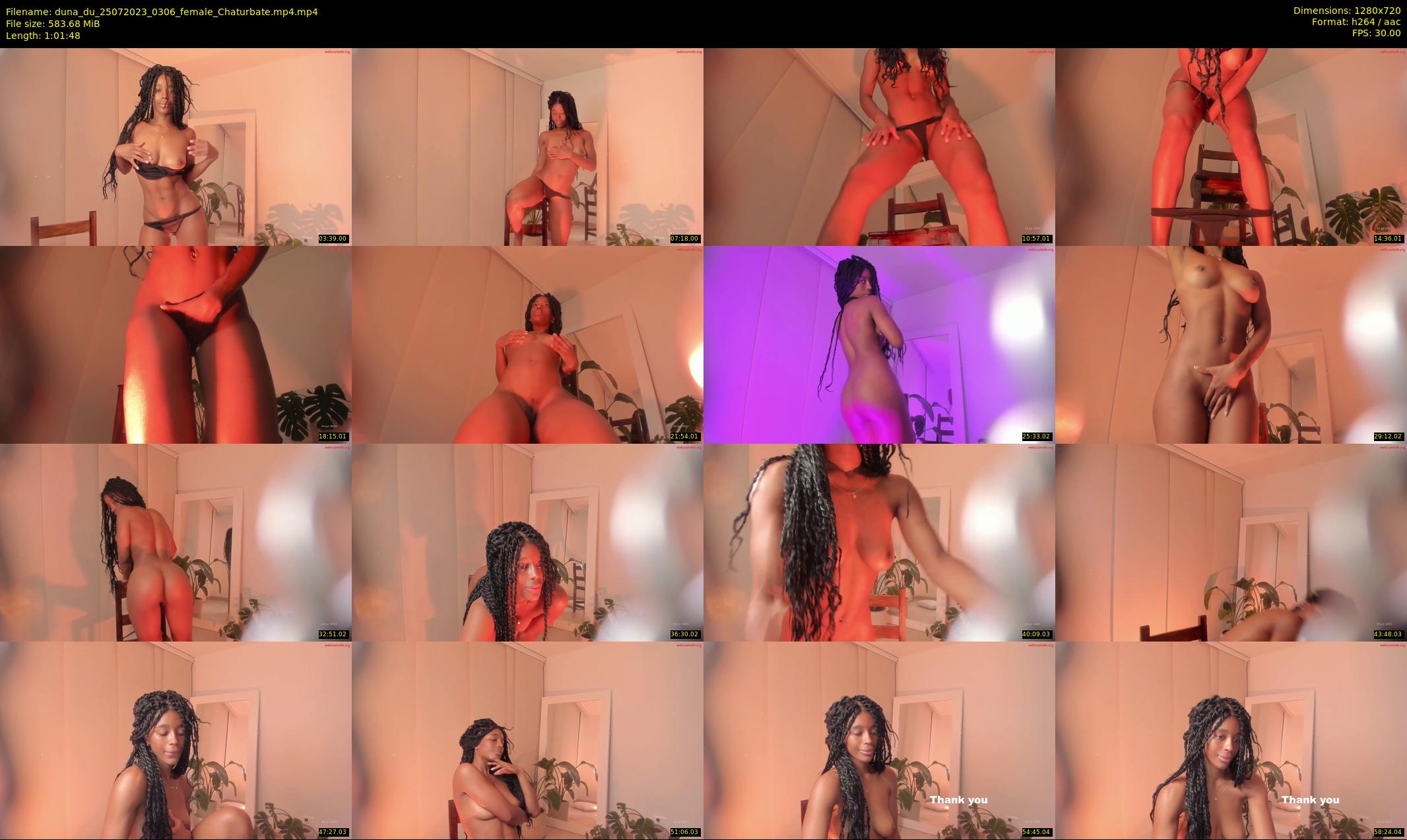duna_du — 62 minute Chaturbate female cam show recording, 720p, Jul 25, 2023