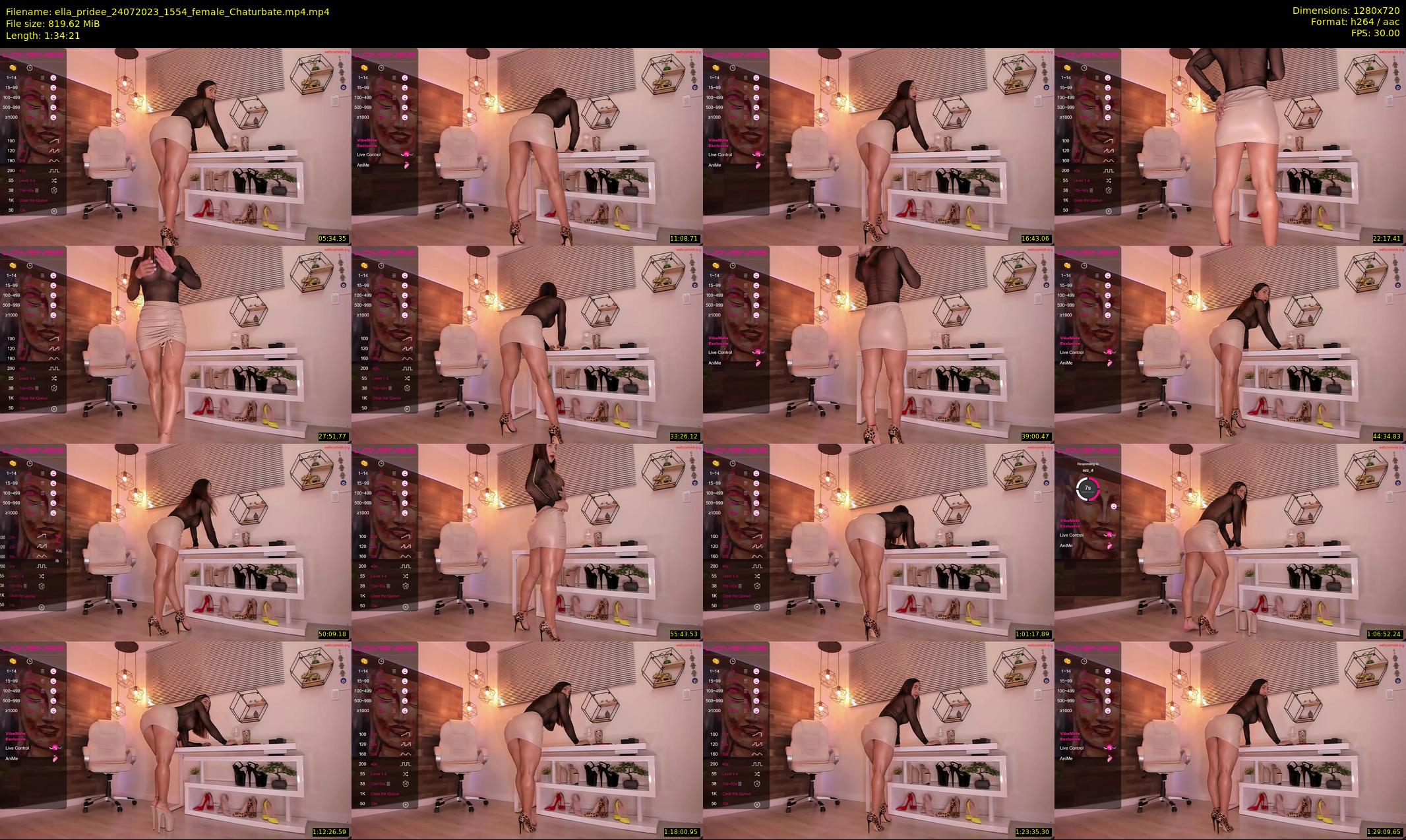 ella_pridee — 95 minute Chaturbate female cam show recording, 720p, Jul 24, 2023