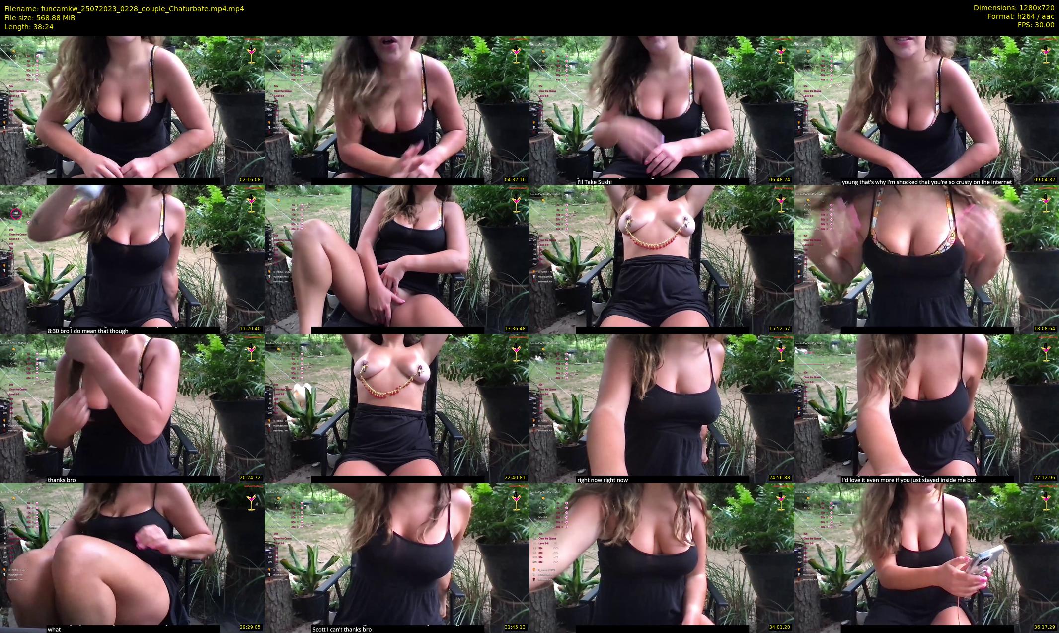 funcamkw — 39 minute Chaturbate female cam show recording, 720p, Jul 25, 2023
