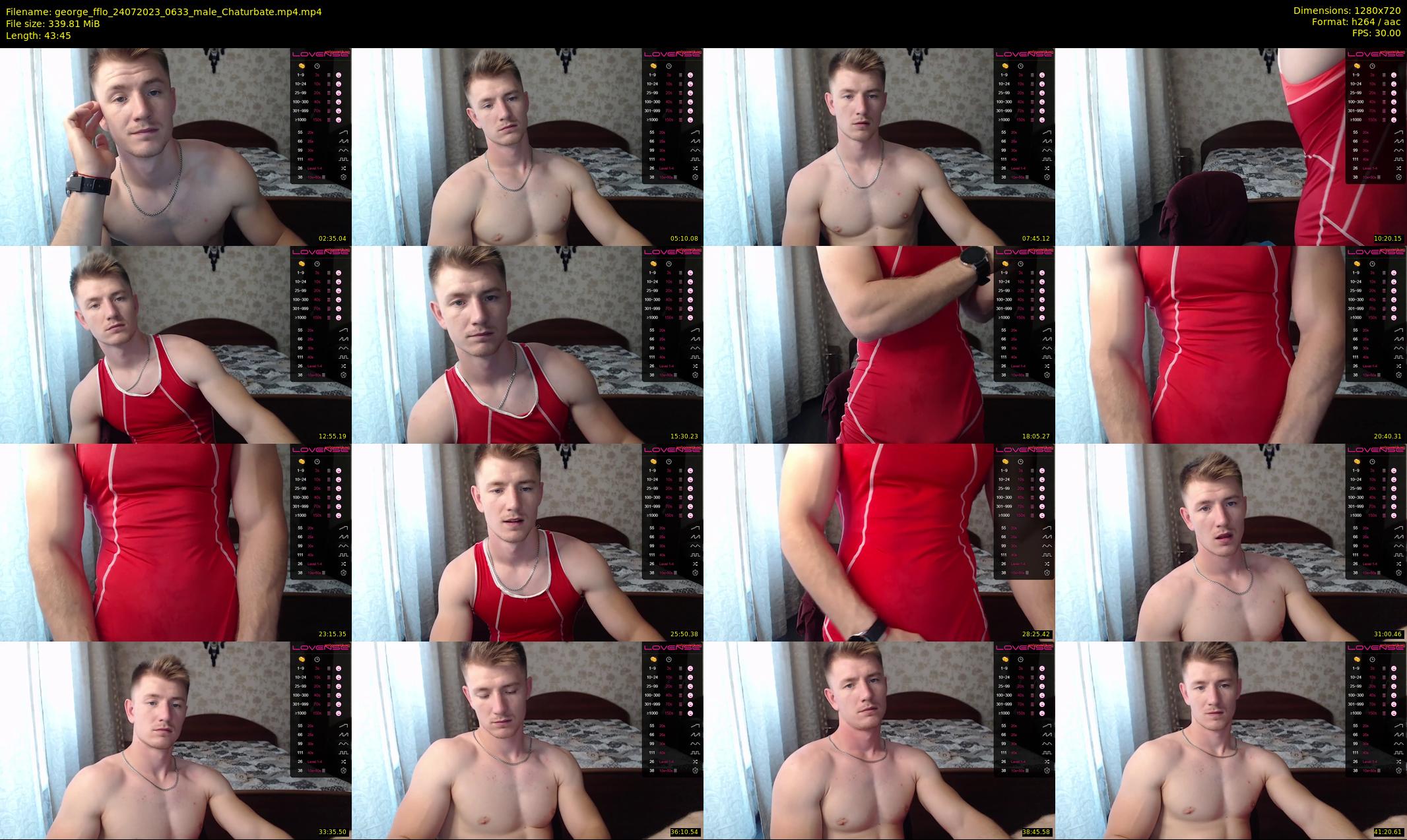 george_fflo — 44 minute Chaturbate male cam show recording, 720p, Jul 24, 2023