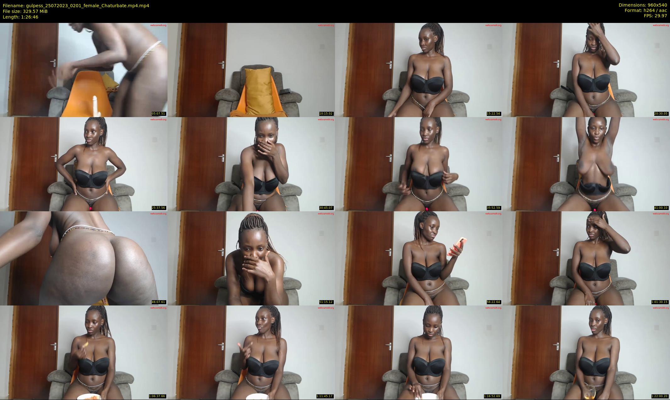 gulpess — 87 minute Chaturbate female cam show recording, 480p, Jul 25, 2023