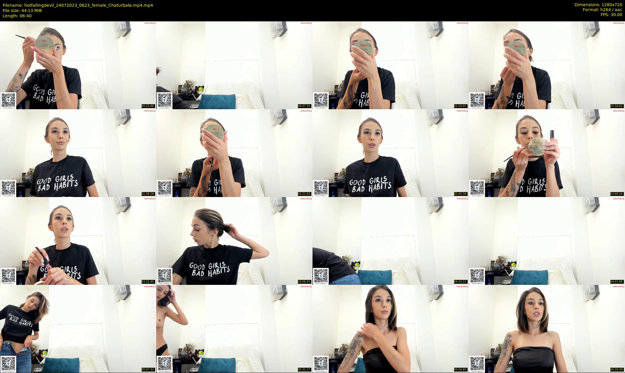 hotfallingdevil — 7 minute Chaturbate female cam show recording, 720p, Jul 24, 2023