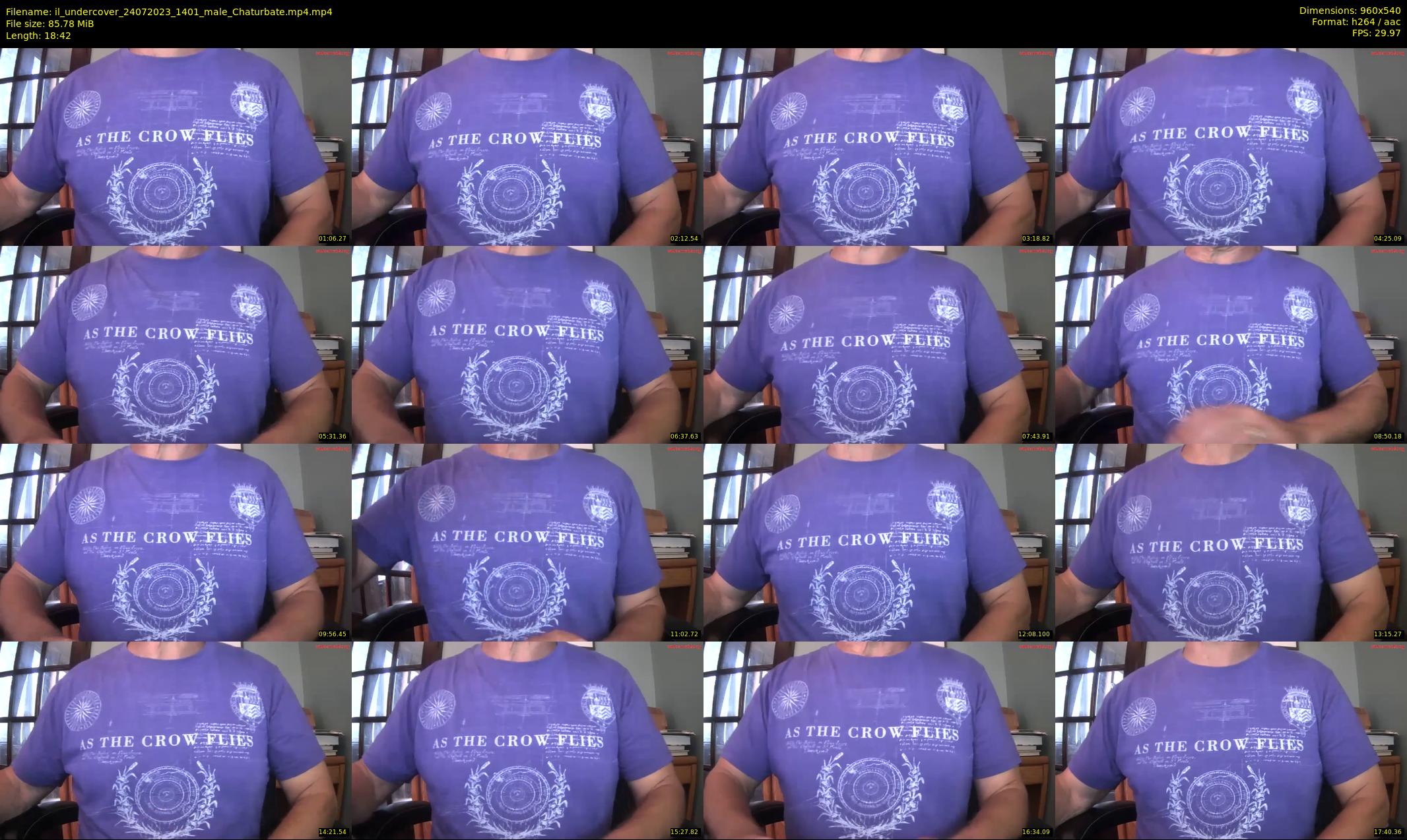 il_undercover — 19 minute Chaturbate male cam show recording, 480p, Jul 24, 2023