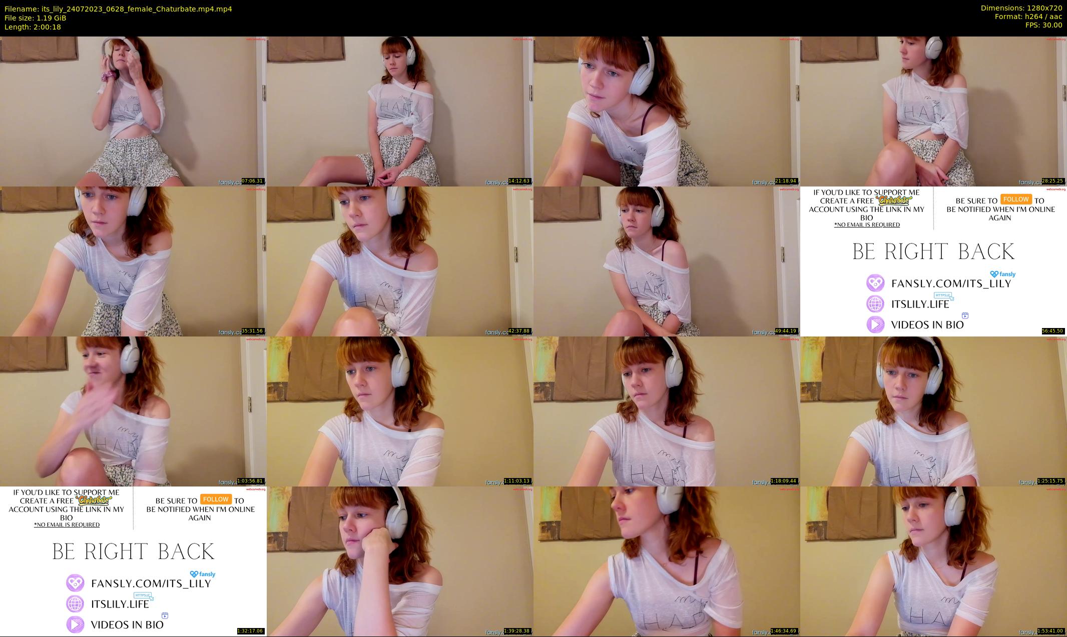 its_lily — 121 minute Chaturbate female cam show recording, 720p, Jul 24, 2023