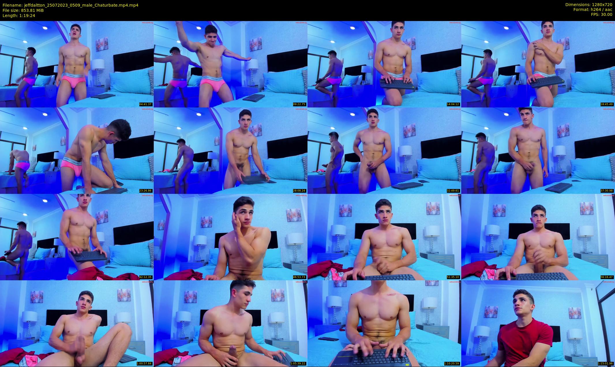 jeffdaltton — 80 minute Chaturbate male cam show recording, 720p, Jul 25, 2023