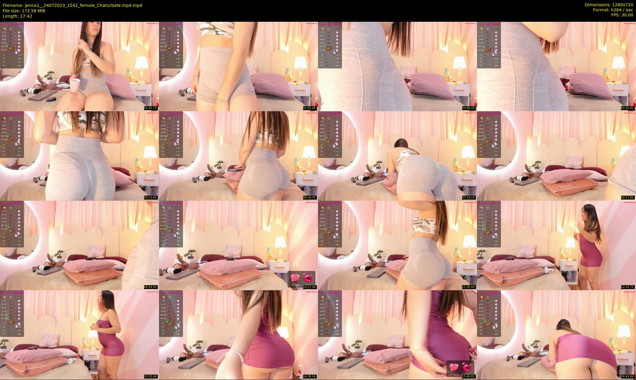 jenna1_ — 18 minute Chaturbate female cam show recording, 720p, Jul 24, 2023