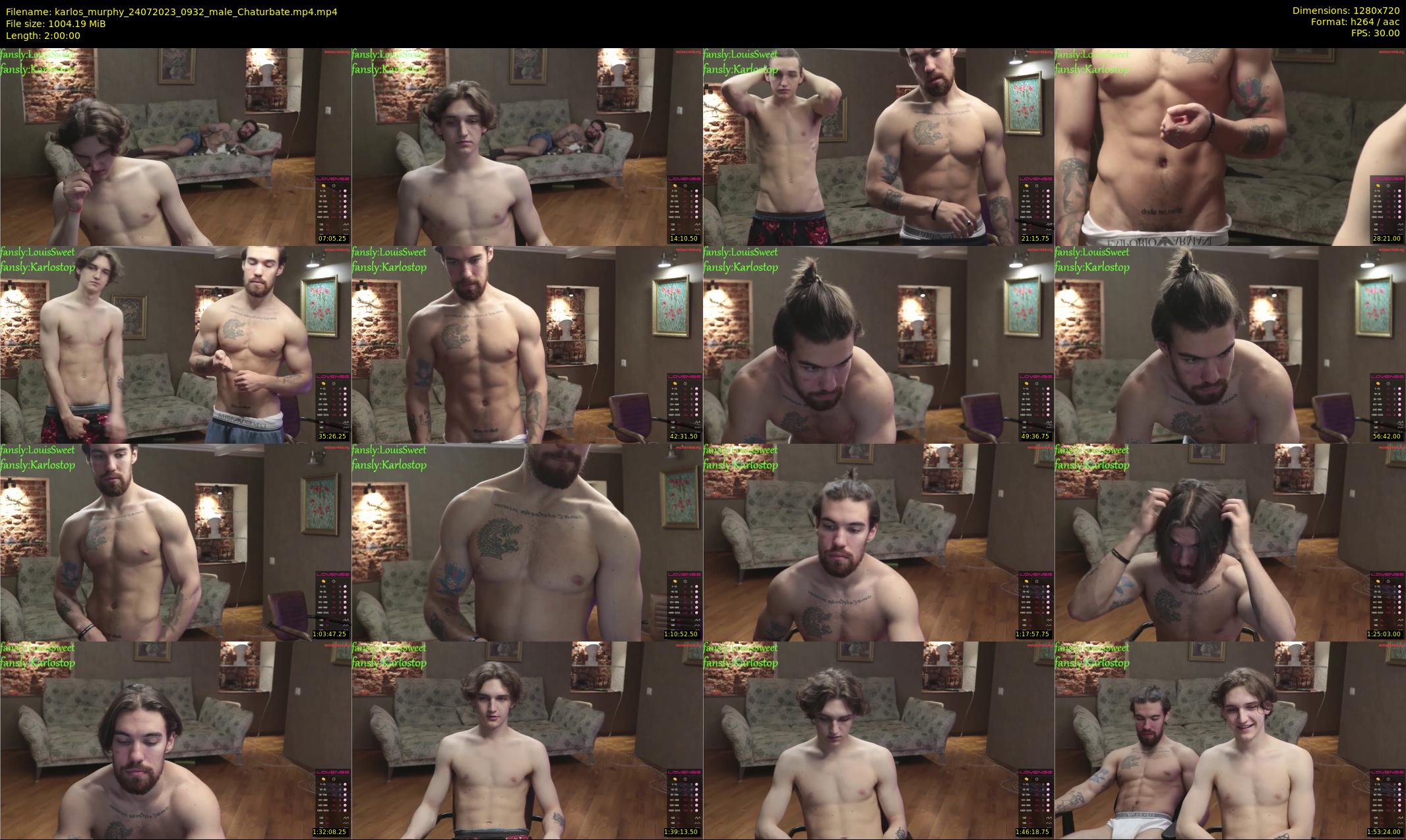 karlos_murphy — 120 minute Chaturbate male cam show recording, 720p, Jul 24, 2023