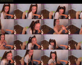 kumamonchik — 20 minute Chaturbate couple cam show recording, 720p, Jul 24, 2023