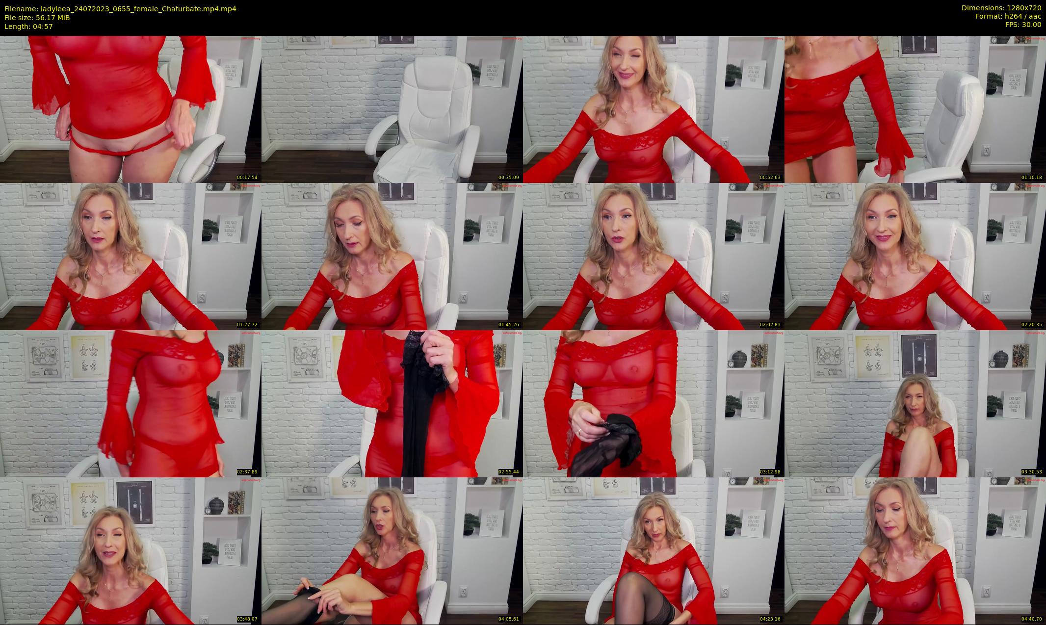 ladyleea — 5 minute Chaturbate female cam show recording, 720p, Jul 24, 2023