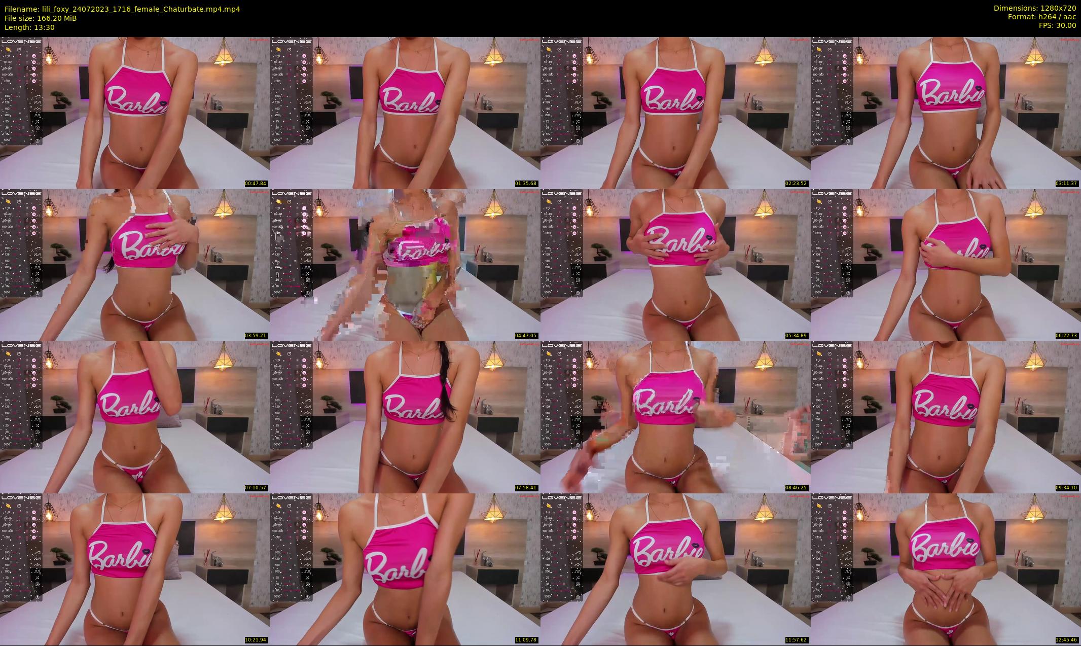lili_foxy — 14 minute Chaturbate female cam show recording, 720p, Jul 24, 2023