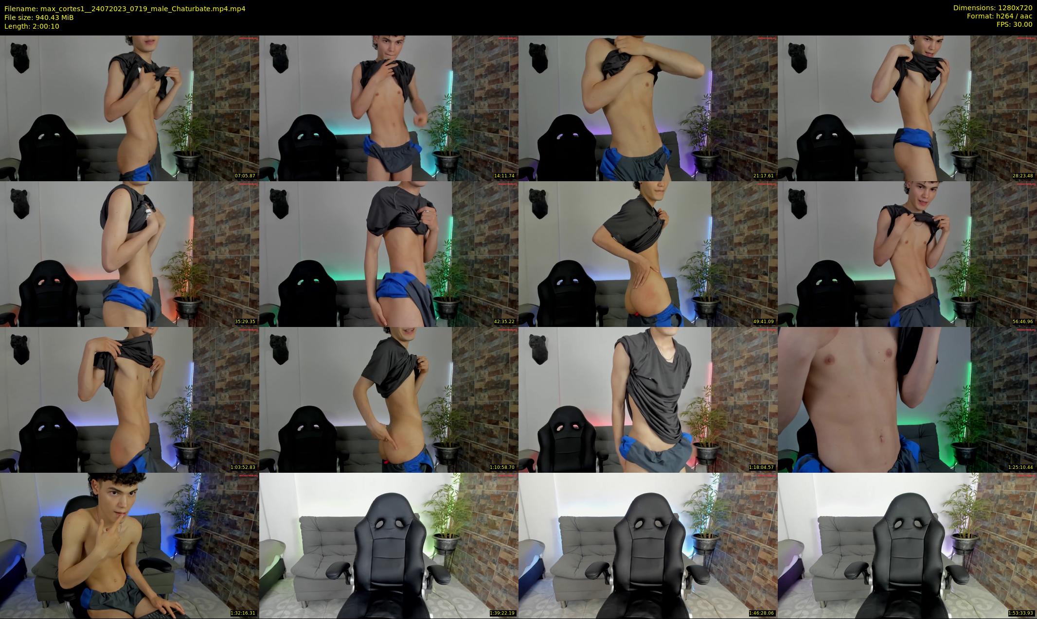 max_cortes1_ — 121 minute Chaturbate male cam show recording, 720p, Jul 24, 2023