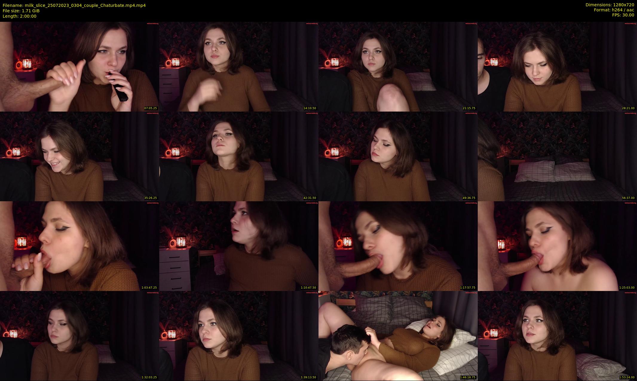 milk_slice — 120 minute Chaturbate couple cam show recording, 720p, Jul 25, 2023