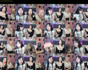 nickanny — 8 minute Chaturbate couple cam show recording, 720p, Jul 24, 2023