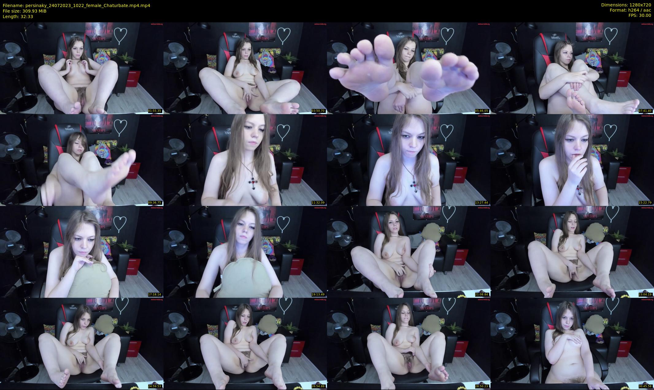persinaky — 33 minute Chaturbate female cam show recording, 720p, Jul 24, 2023
