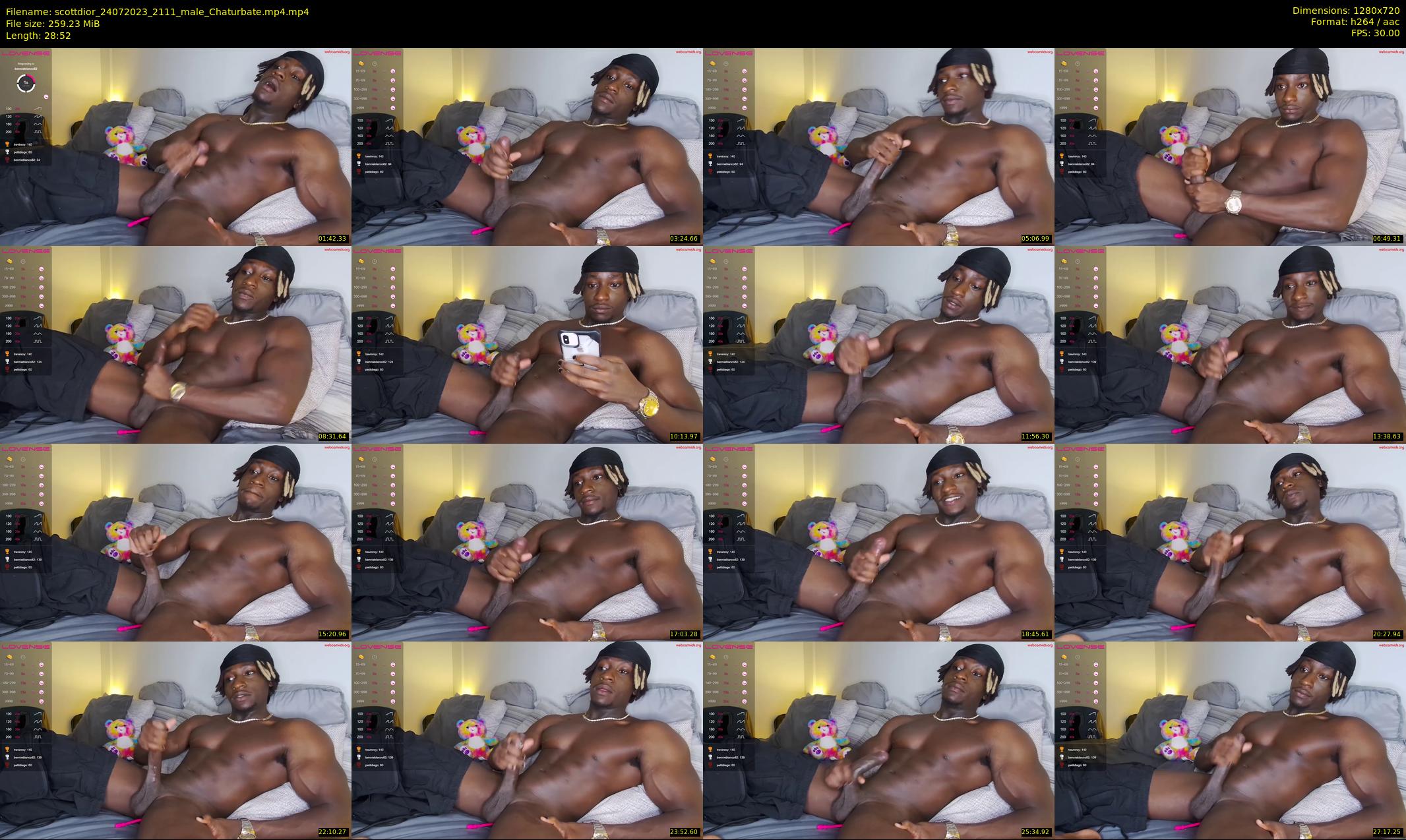 scottdior — 29 minute Chaturbate male cam show recording, 720p, Jul 24, 2023