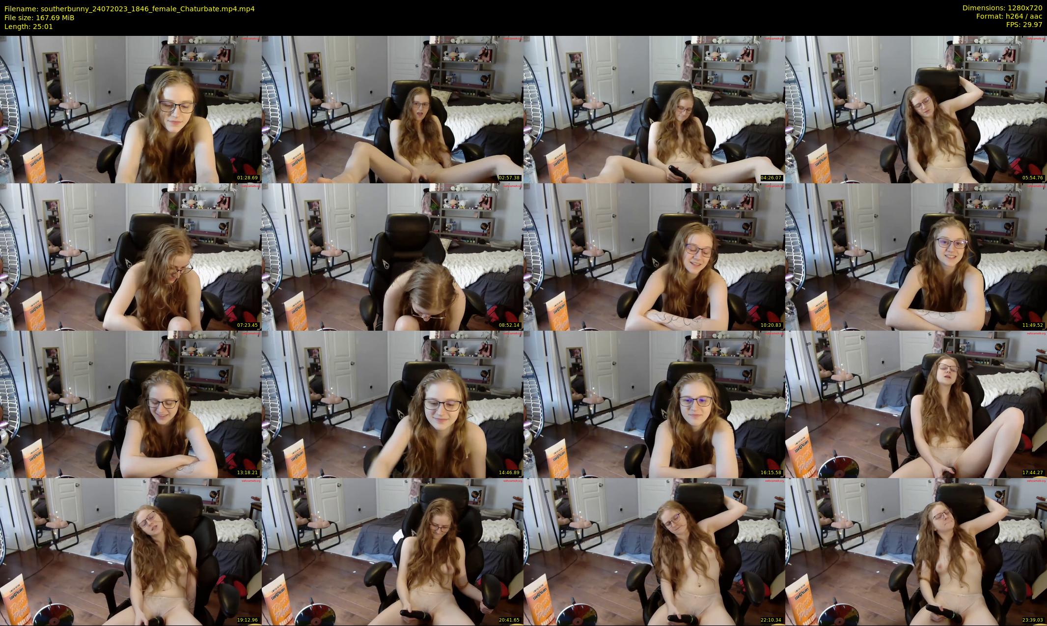 southerbunny — 26 minute Chaturbate female cam show recording, 720p, Jul 24, 2023