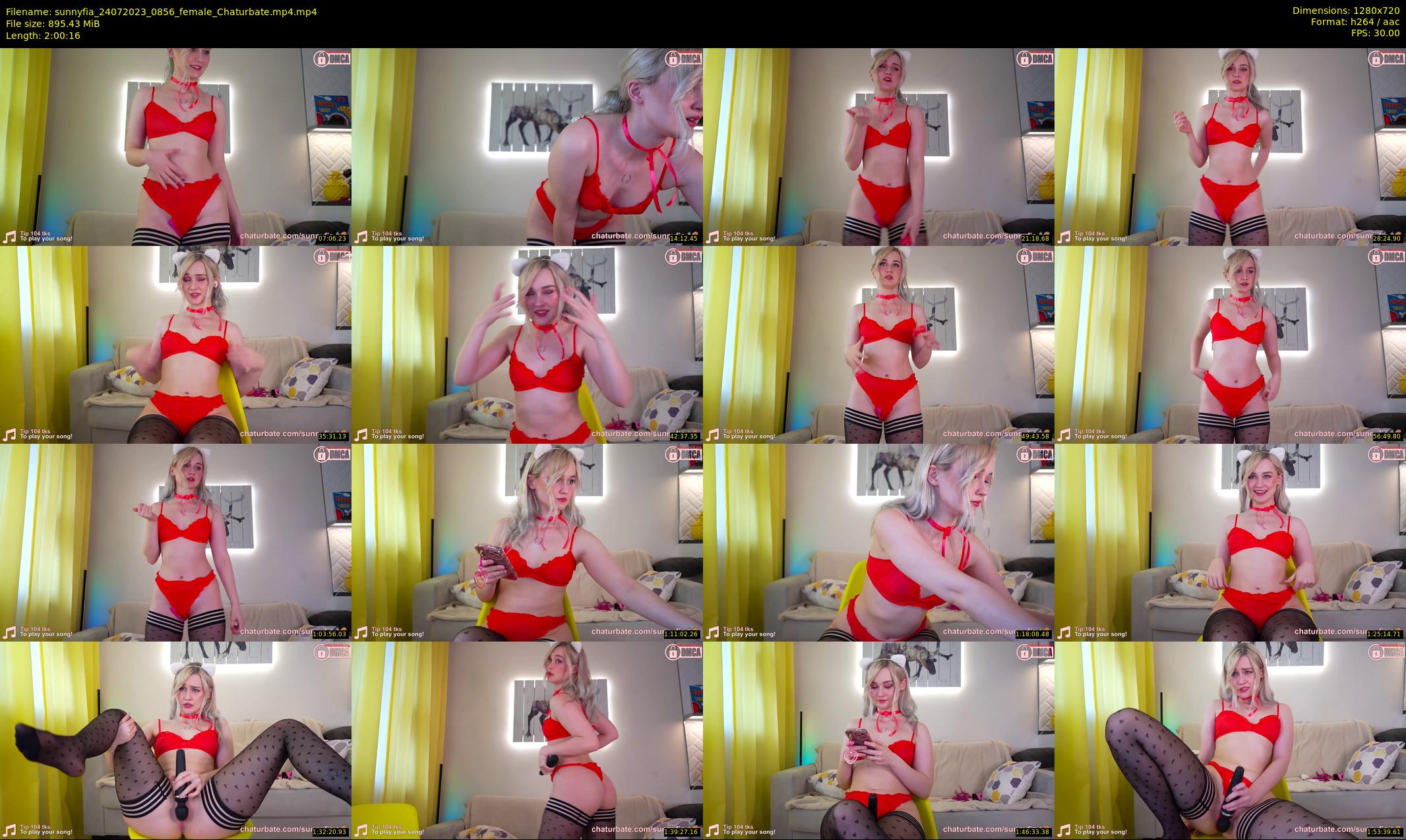 sunnyfia — 121 minute Chaturbate female cam show recording, 720p, Jul 24, 2023