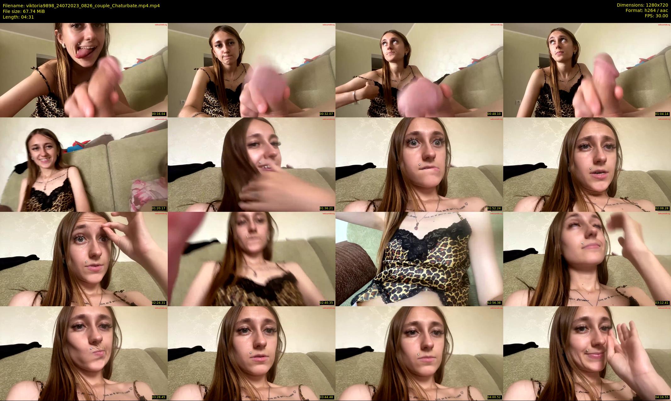 viktoria9898 — 5 minute Chaturbate couple cam show recording, 720p, Jul 24, 2023