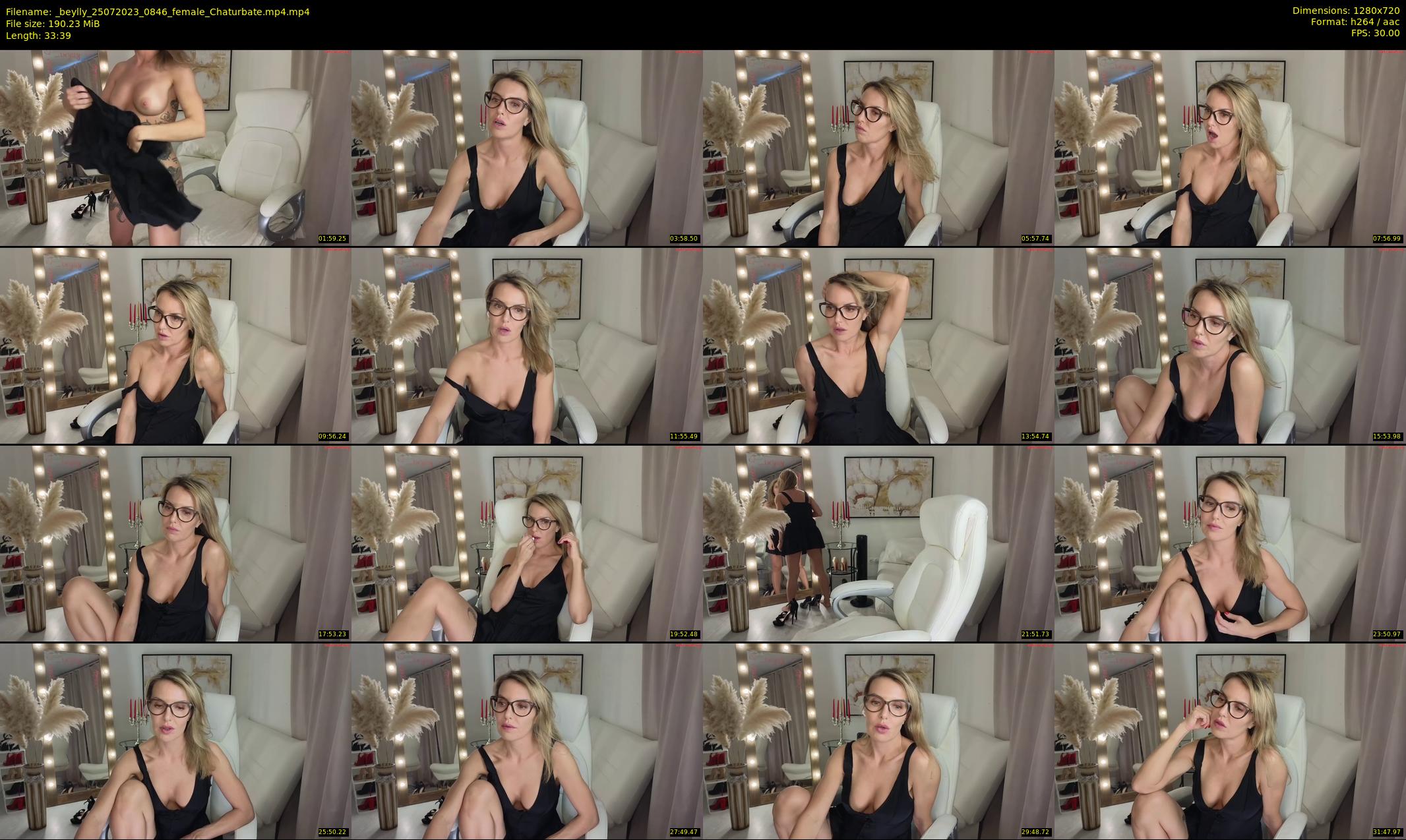 _beylly — 34 minute Chaturbate female cam show recording, 720p, Jul 25, 2023