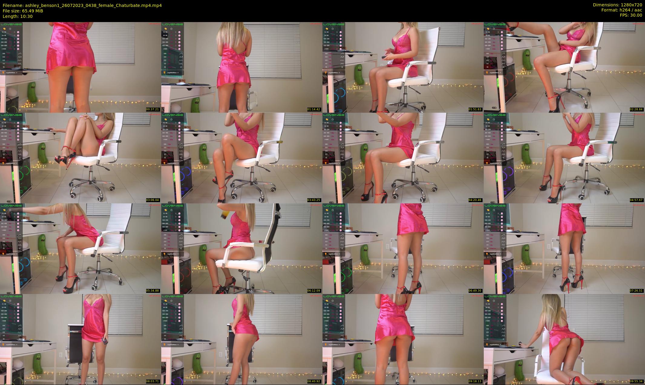 ashley_benson1 — 11 minute Chaturbate female cam show recording, 720p, Jul 26, 2023