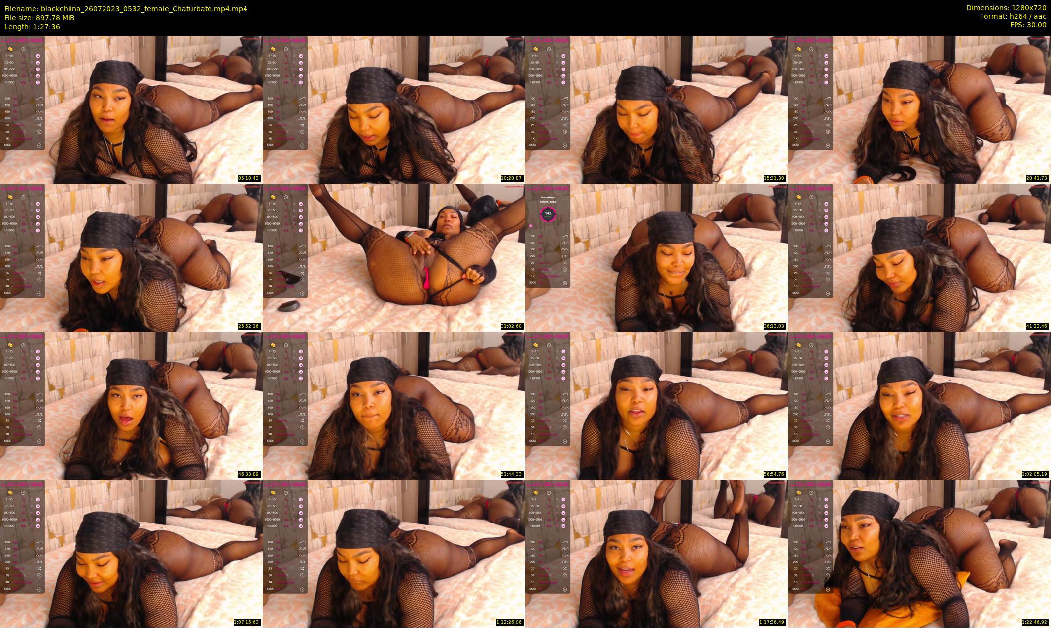 blackchiina — 88 minute Chaturbate female cam show recording, 720p, Jul 26, 2023