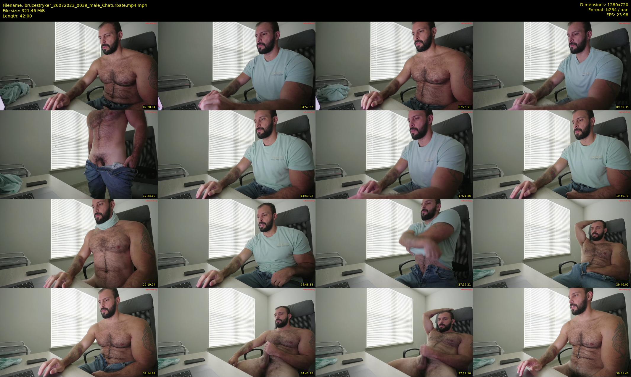 brucestryker — 42 minute Chaturbate male cam show recording, 720p, Jul 26, 2023