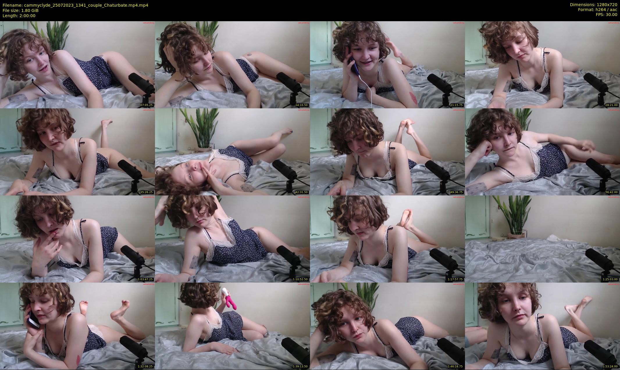 cammyclyde — 120 minute Chaturbate female cam show recording, 720p, Jul 25, 2023