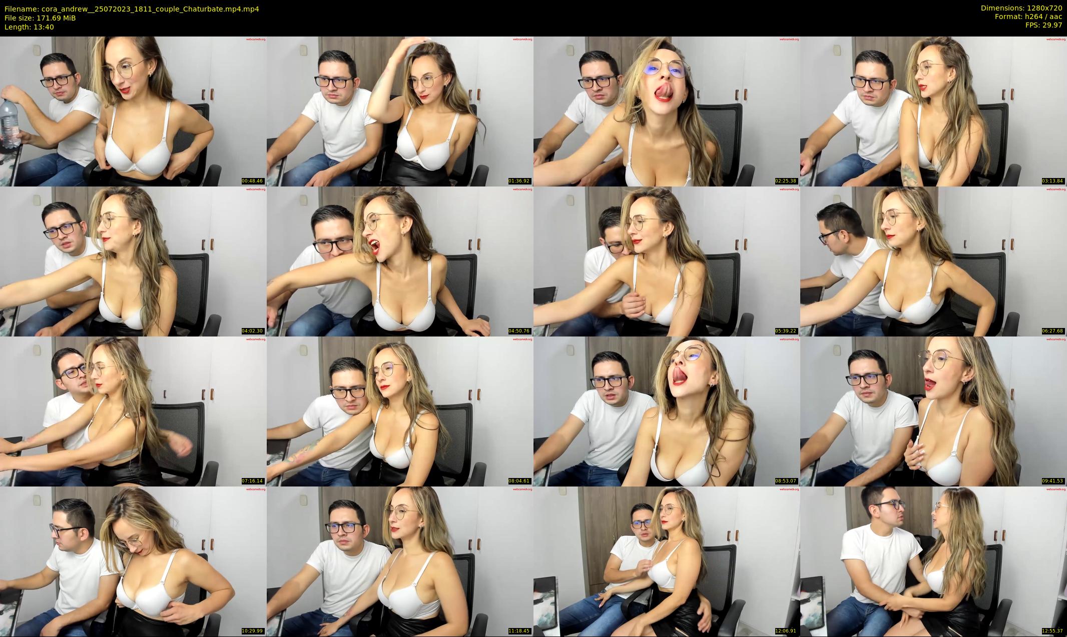cora_andrew_ — 14 minute Chaturbate couple cam show recording, 720p, Jul 25, 2023