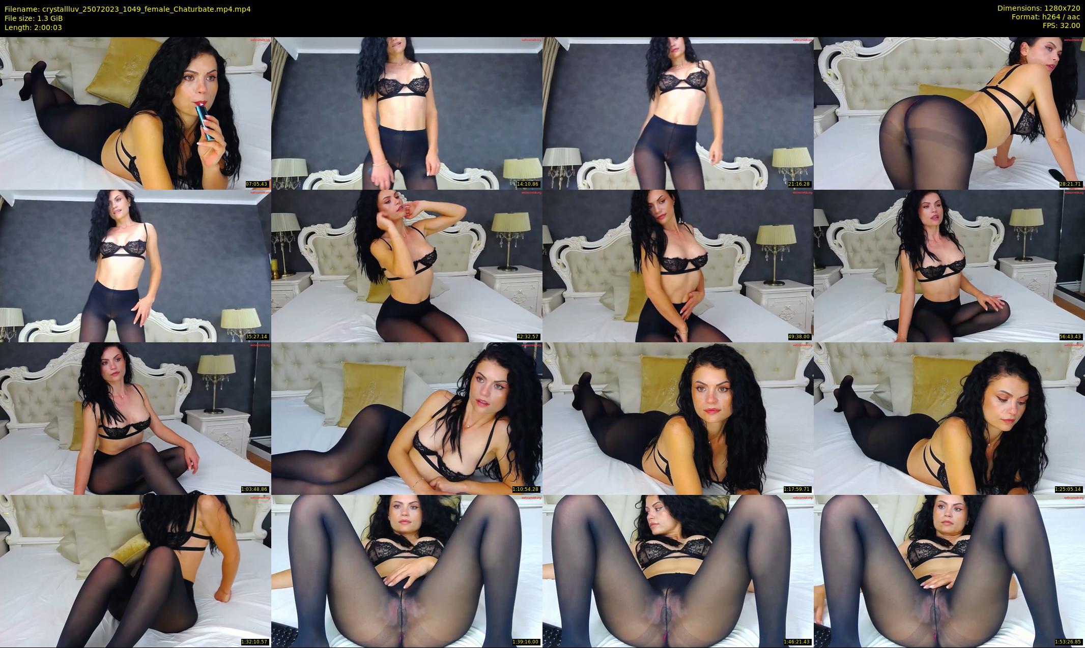 crystallluv — 121 minute Chaturbate female cam show recording, 720p, Jul 25, 2023