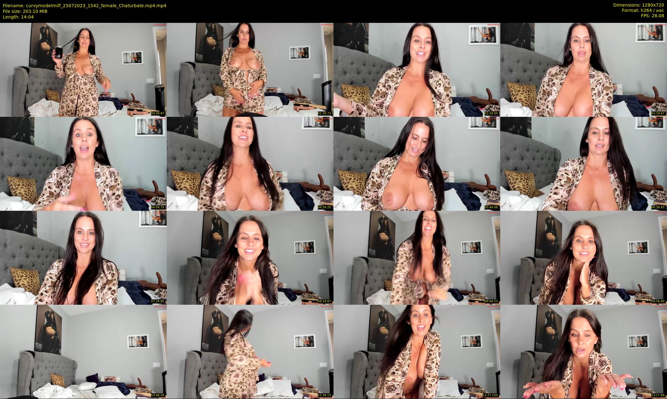 curvymodelmilf — 15 minute Chaturbate female cam show recording, 720p, Jul 25, 2023