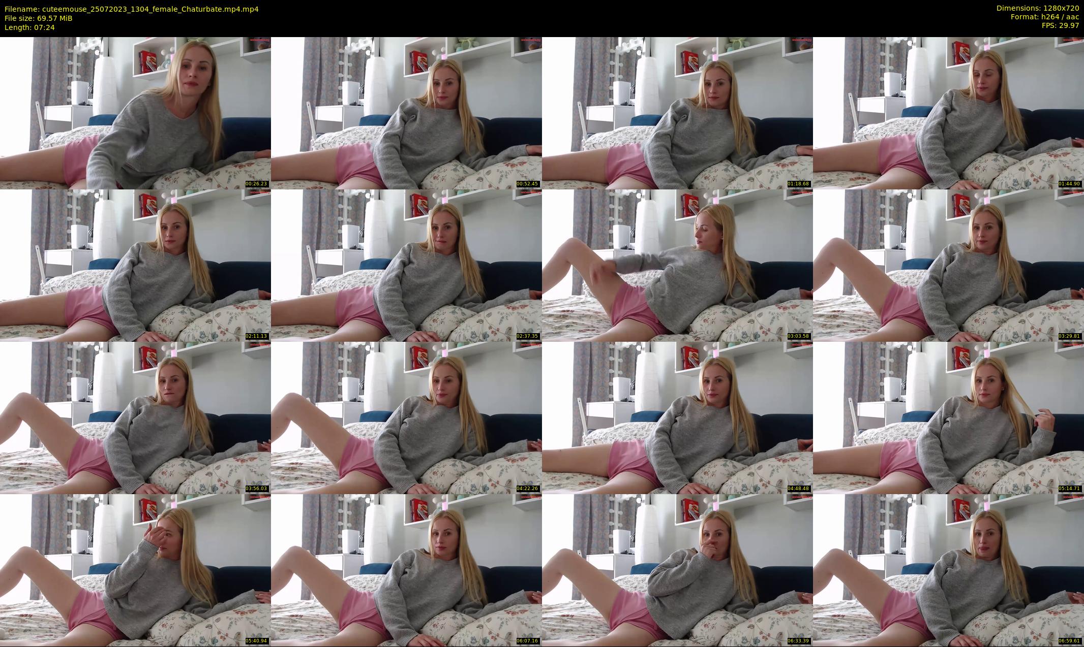 cuteemouse — 8 minute Chaturbate female cam show recording, 720p, Jul 25, 2023