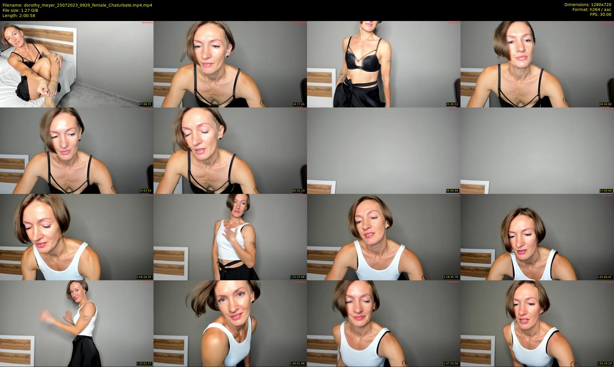 dorothy_meyer — 121 minute Chaturbate female cam show recording, 720p, Jul 25, 2023
