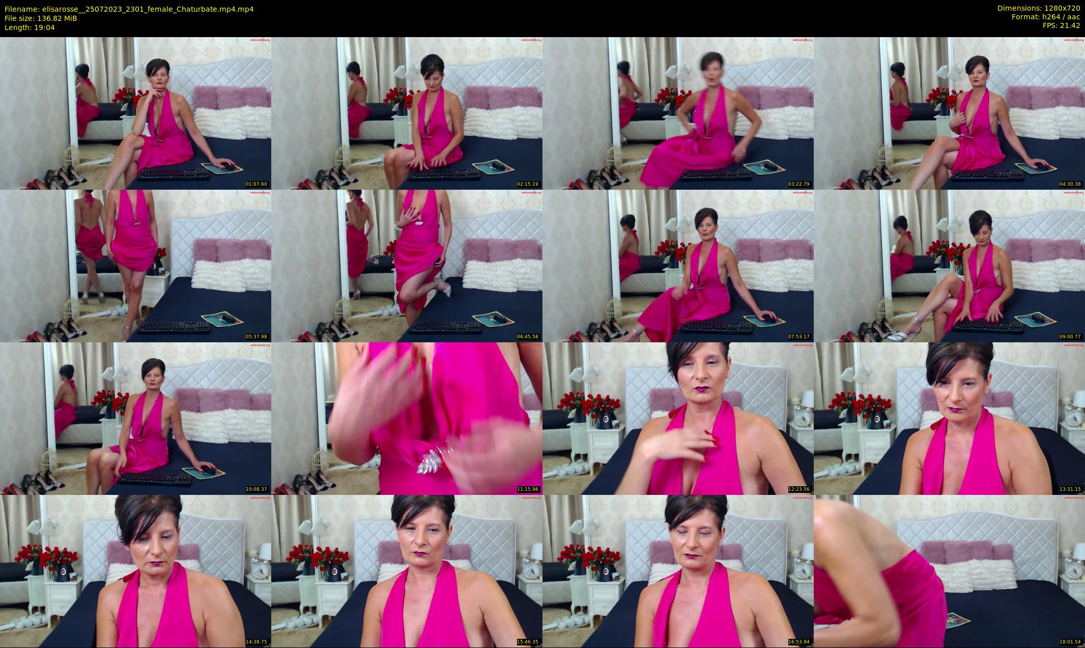 elisarosse_ — 20 minute Chaturbate female cam show recording, 720p, Jul 25, 2023