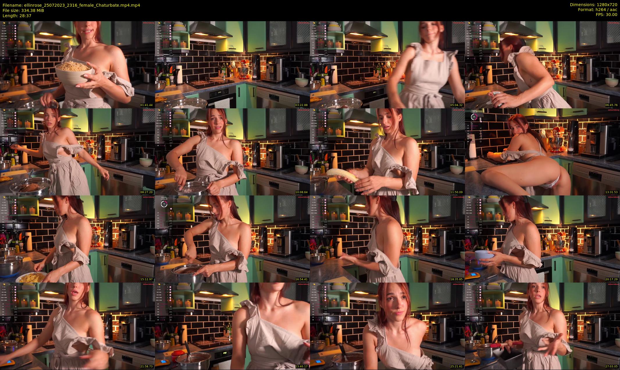 ellinrose — 29 minute Chaturbate female cam show recording, 720p, Jul 25, 2023