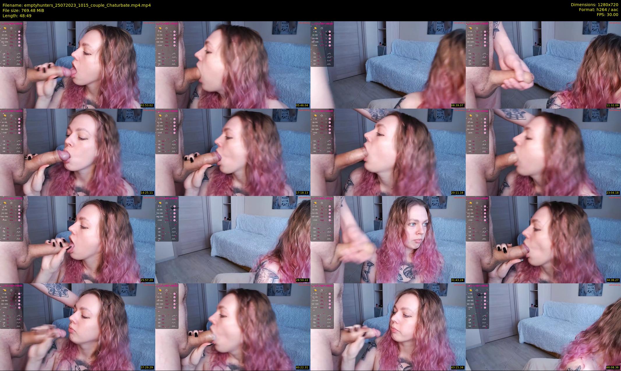 emptyhunters — 49 minute Chaturbate couple cam show recording, 720p, Jul 25, 2023