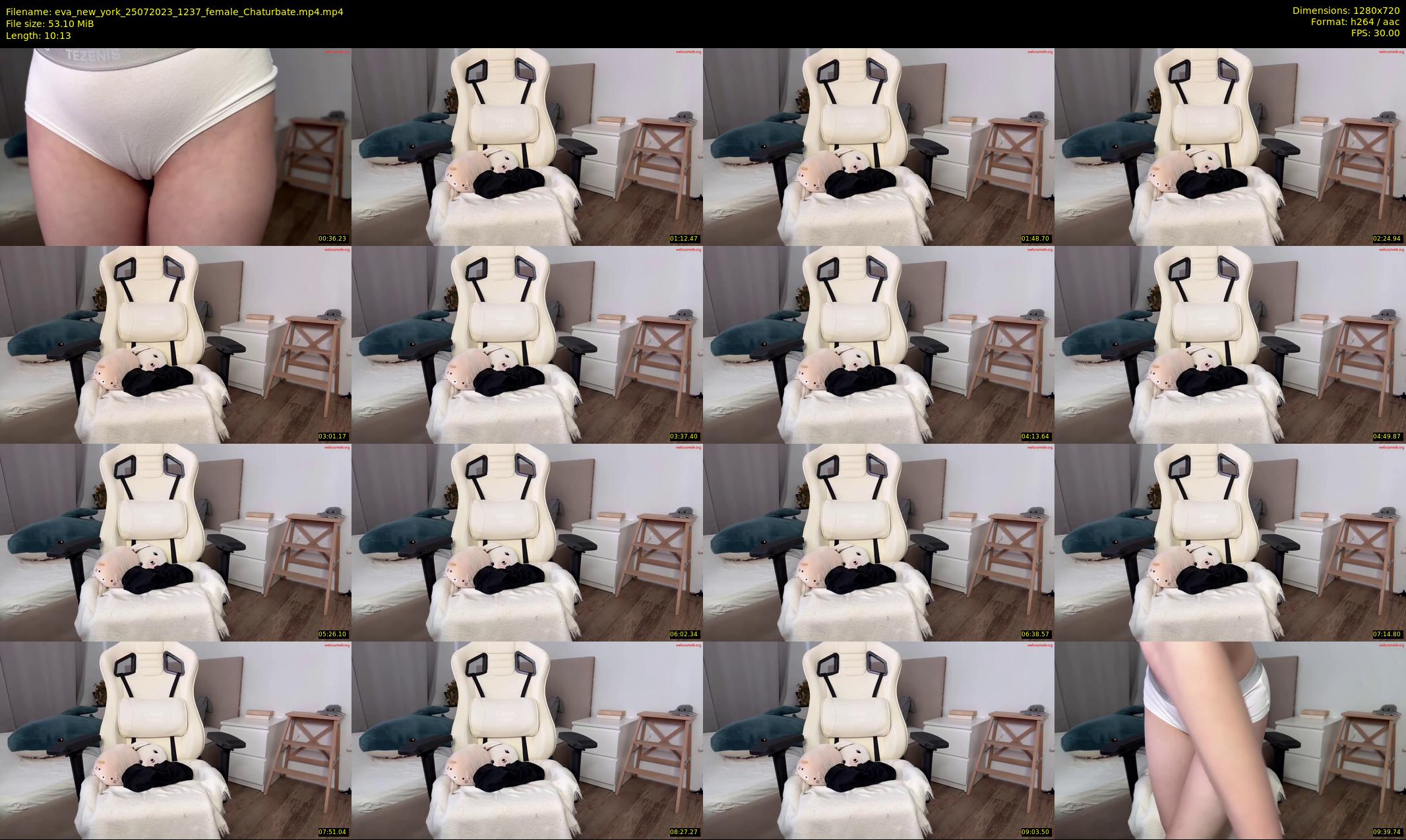 eva_new_york — 11 minute Chaturbate female cam show recording, 720p, Jul 25, 2023