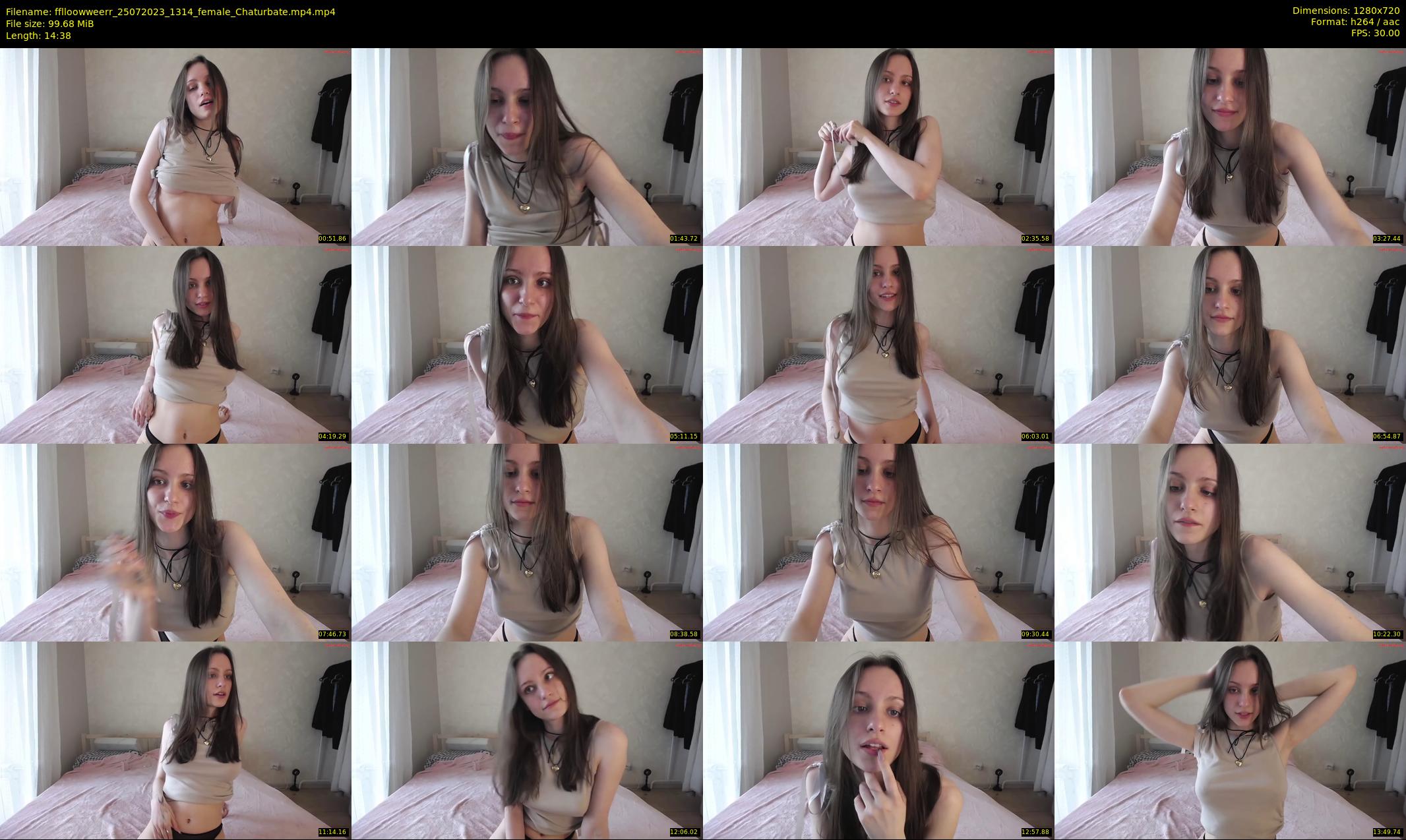 fflloowweerr — 15 minute Chaturbate couple cam show recording, 720p, Jul 25, 2023