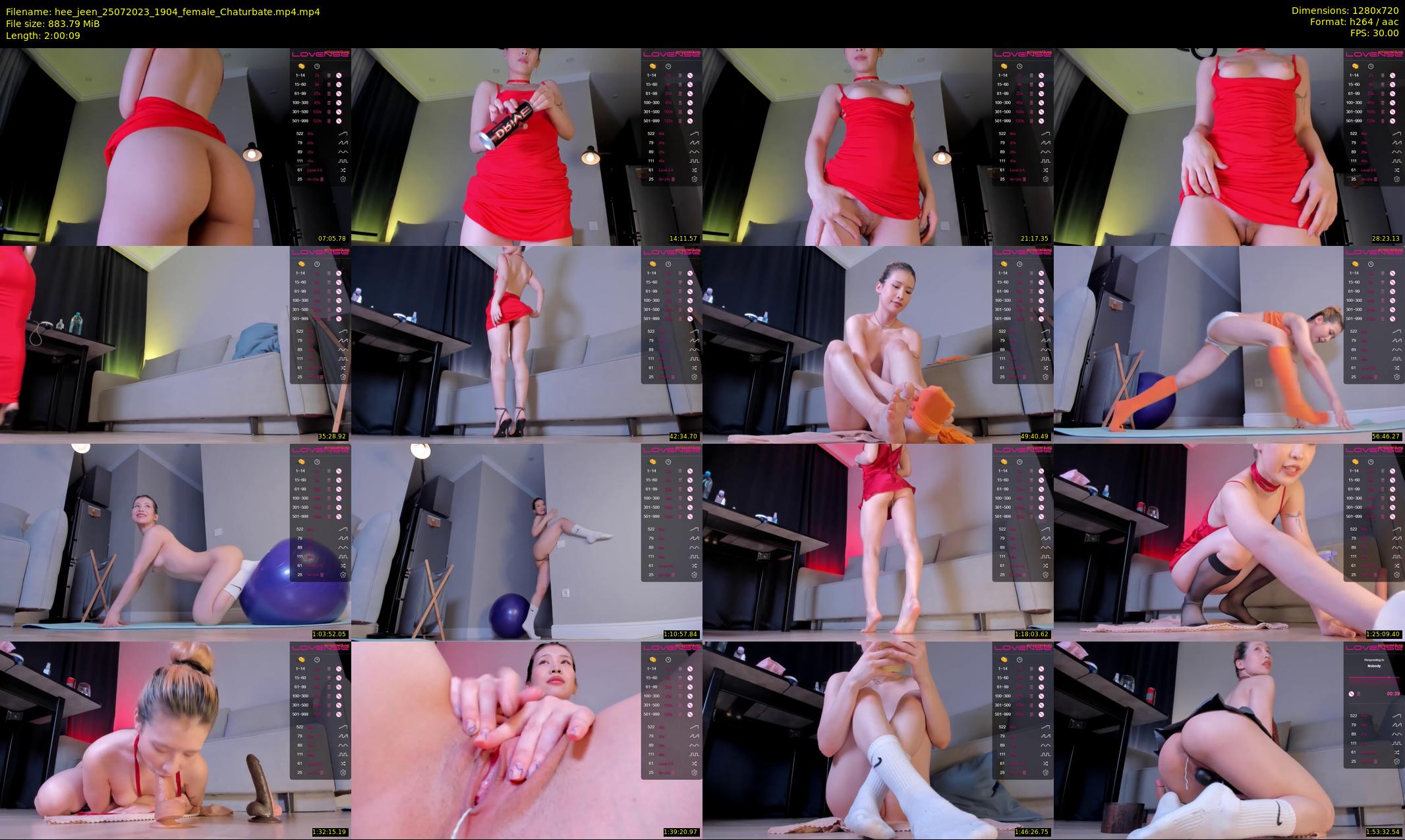 hee_jeen — 121 minute Chaturbate female cam show recording, 720p, Jul 25, 2023