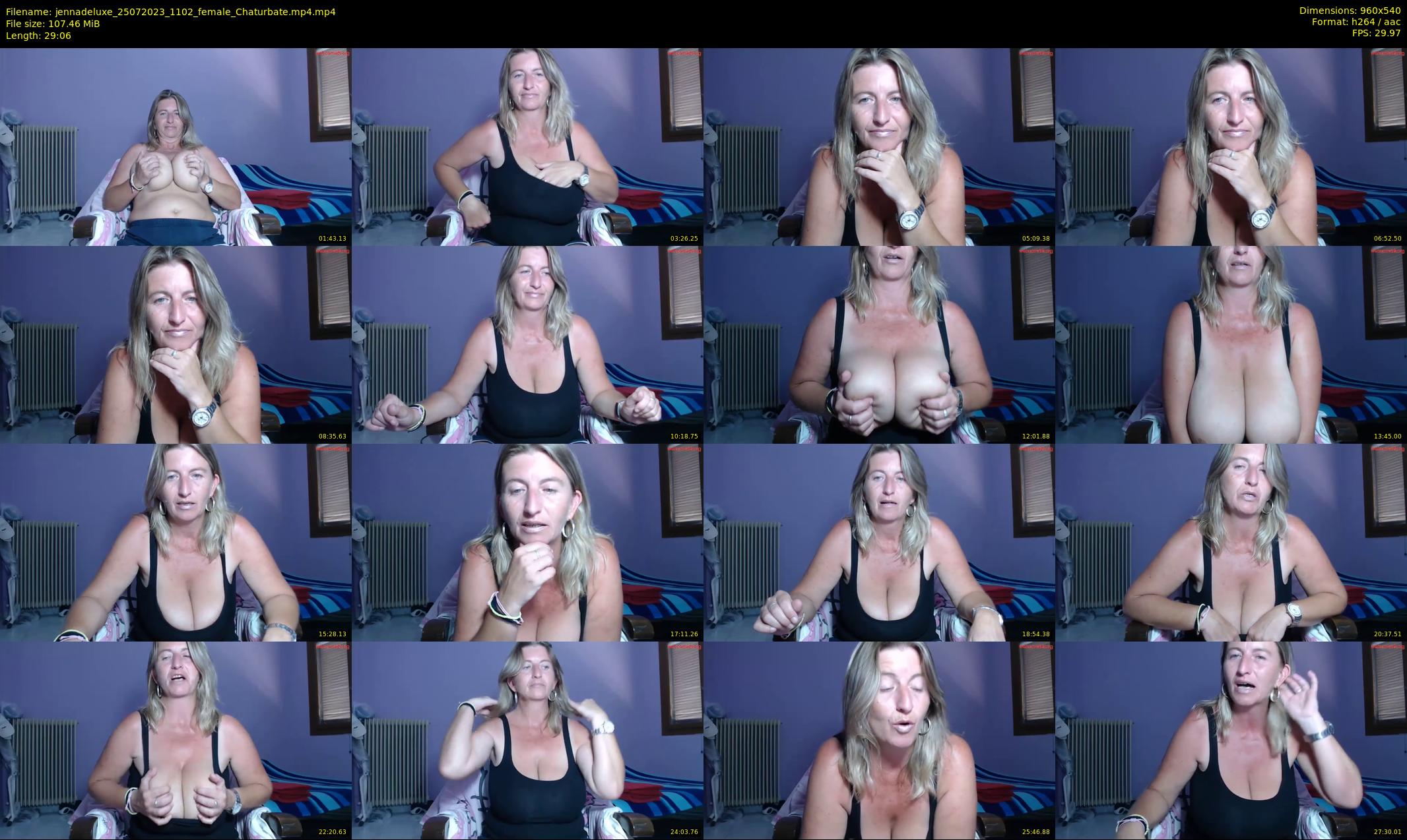 jennadeluxe — 30 minute Chaturbate female cam show recording, 480p, Jul 25, 2023