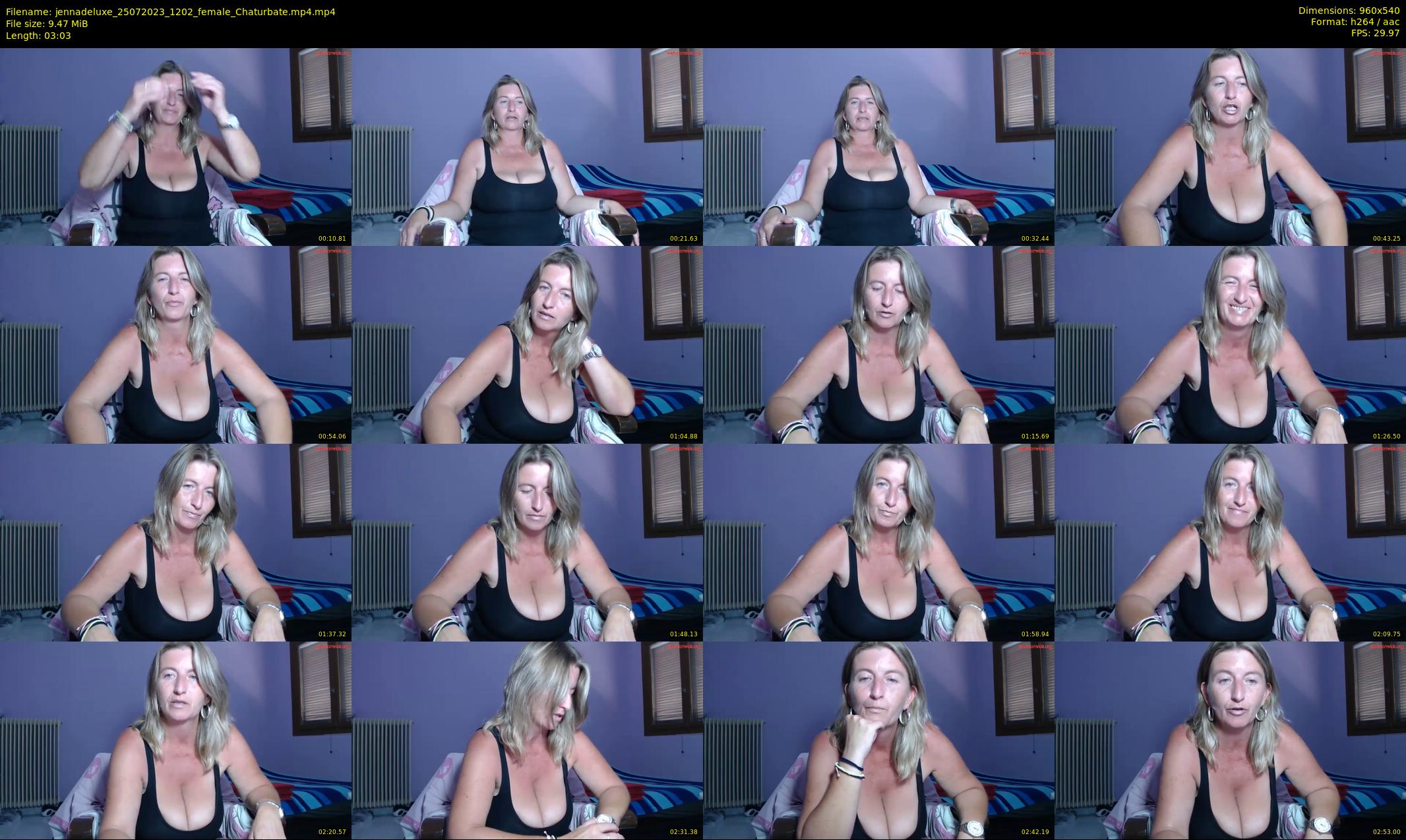 jennadeluxe — 4 minute Chaturbate female cam show recording, 480p, Jul 25, 2023