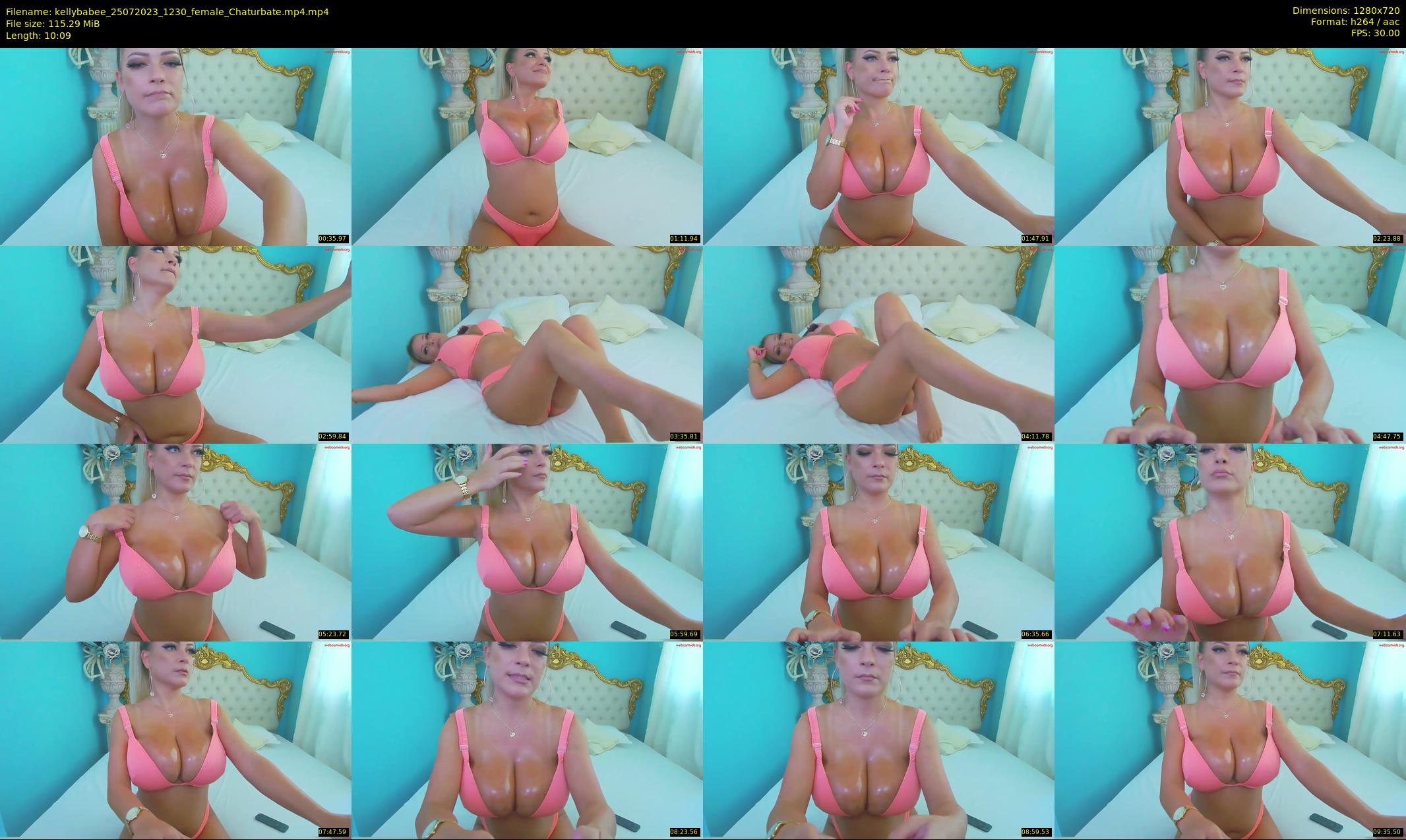 kellybabee — 11 minute Chaturbate female cam show recording, 720p, Jul 25, 2023