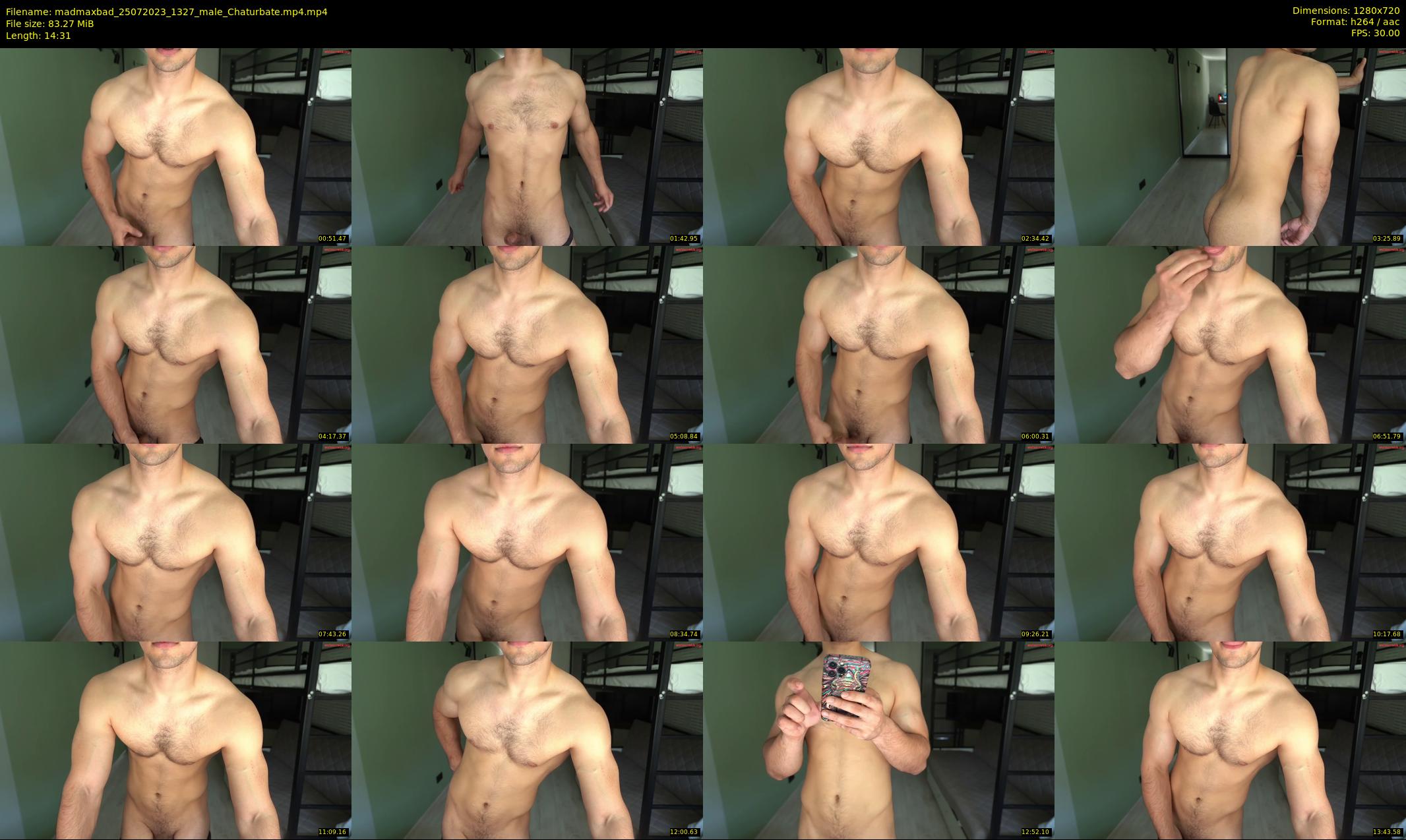madmaxbad — 15 minute Chaturbate male cam show recording, 720p, Jul 25, 2023