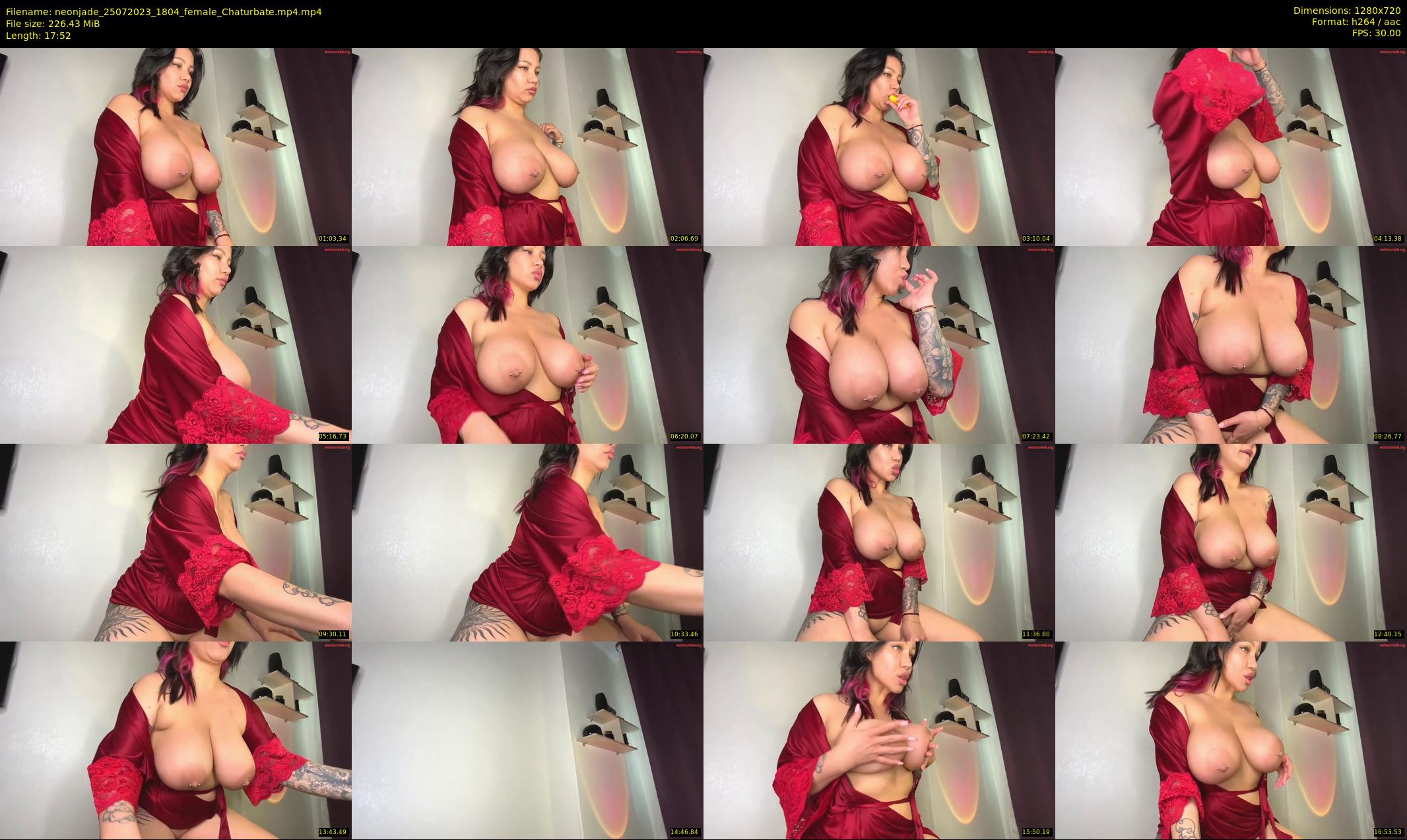 neonjade — 18 minute Chaturbate female cam show recording, 720p, Jul 25, 2023