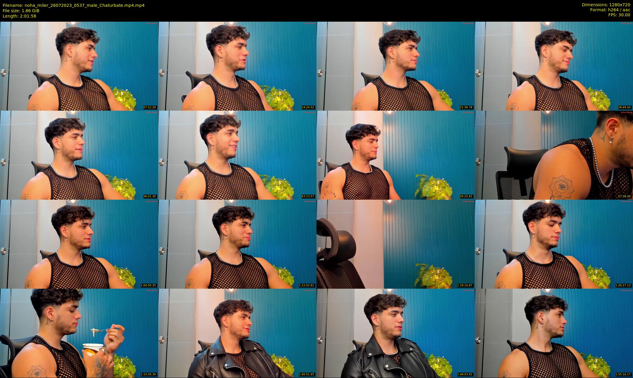 noha_miler — 122 minute Chaturbate male cam show recording, 720p, Jul 26, 2023